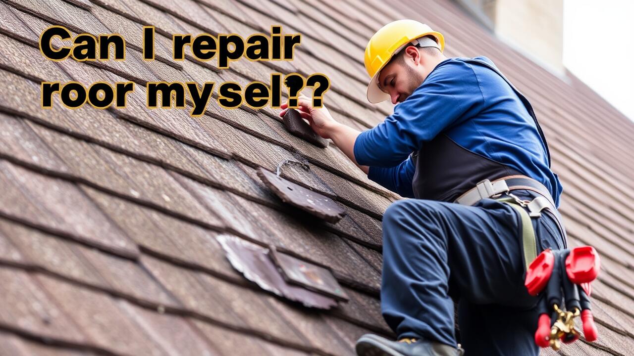 Can I repair my roof myself?
